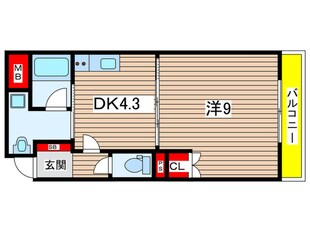 セントポーリア嵯峨野清水町の物件間取画像